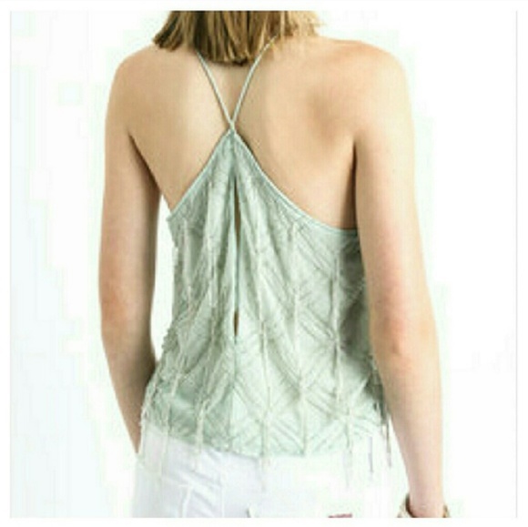 NWT FREE PEOPLE BEADED FRINGE TOP - Picture 5 of 6